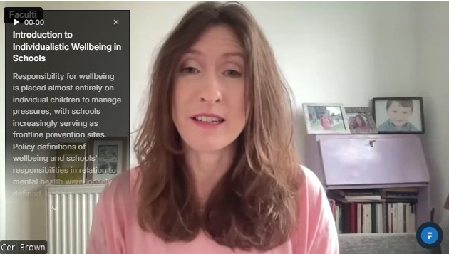 Link to rethinking school wellbeing video.